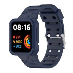 GLACIER Védőtok szíjjal Xiaomi Redmi Watch 2 Lite kék