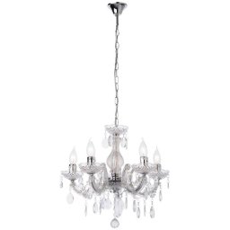 Csillár Bolero 5xE14 fehér