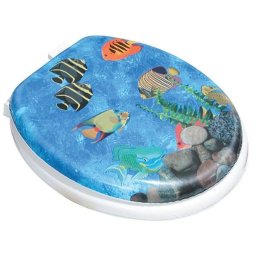 Wc ülőke hal mintázat, egyszerű bezárás