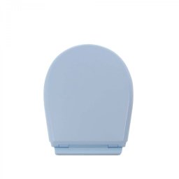 Wc ülőke 355 x 456 mm,kék egyszerű zárás