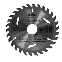 Körfurészlap 115/22mm 24 fogu Hoteche (körfűrészhez)