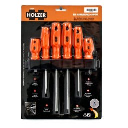 Csavarhúzó készlet 6 db-os Holzer 538206