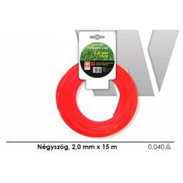 Fűnyíró damil 2,0mmx15m