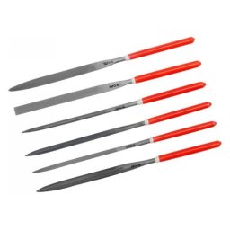 Tűreszelő készlet 6 részes 160/75 mm YATO