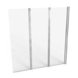 Paraván fürdőkádhoz JY - 888, 140 x 140 cm, 3 panel