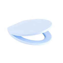 WC ülőke, Polipropilén, Romtatay 40005, kék, standard zár, 375 x 460 mm
