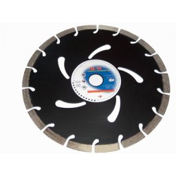 GYÉMÁNTVÁGÓ KORONG SZEGMENSES 125 MM FEKETE