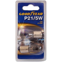 Autó Izzó P21/5W 12V 21/5W (2db/bliszter), GOODYEAR