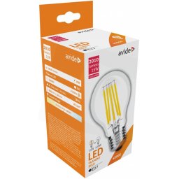 LED Izzó Filament Globe 15W E27 A65 360° NW 4000K High Lumen, Avide