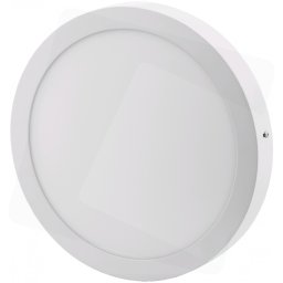 LED Falra Szerelhető Kerek Mennyezeti Lámpa ALU 24W NW 4000K