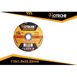 Vágókorong fém 115x1,0x22,23mm Hoteche