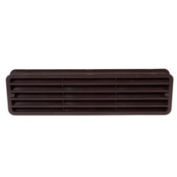 SZELLŐZŐRÁCS BARNA PVC