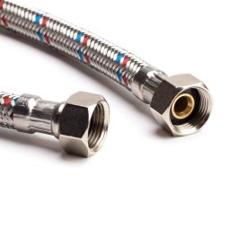 Flexibilis bekötőcső BB, 1/2" x 1/2", 80 cm