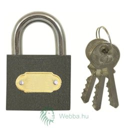 Vaslakat 32mm fekete