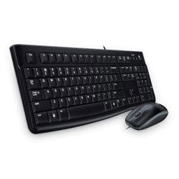 Logitech MK120 USB HUN fekete billentyűzet + egér combo