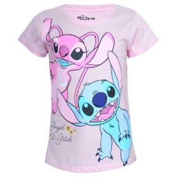 Lilo és Stitch póló rózsaszín