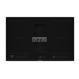 De Dietrich páraelszívóval integrált indukciós főzőlap, 80 cm, 4 zóna (2 horiZone), LCD, infinite black