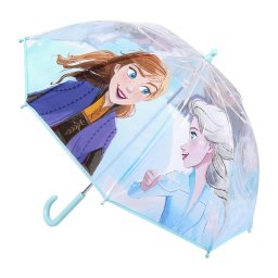 Disney Jégvarázs Icy Drizzle gyerek átlátszó esernyő ?71 cm
