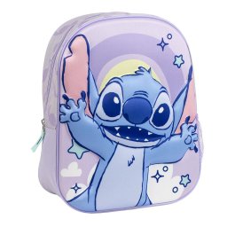 Disney Lilo és Stitch, A csillagkutya Cosmic 3D hátizsák, táska 31 cm