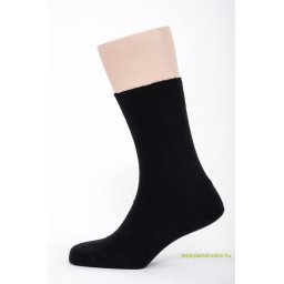 Brigona Komfort pamut zokni - fekete 47-48