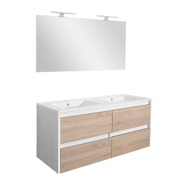Porto Prime 120 komplett fehér-sonoma tölgy