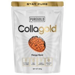 Pure Gold CollaGold Komplex Marha és Hal kollagén italpor Mangó - 300g