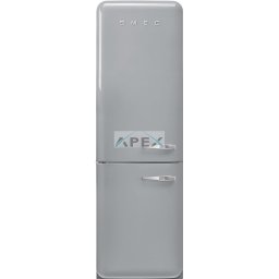 SMEG KOMBINÁLT HŰTŐ ÉS FAGYASZTÓ, 60,1x196,8 cm, ezüst