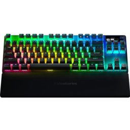 Steelseries Apex Pro TKL (2023) USB wireless ENG fekete gamer mechanikus billentyűzet