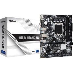 ASRock MB Sc LGA1700 B760M-HDV/M.2 D4, Intel B760, 2xDDR4, 1xDP, 1xHDMI, 1xVGA, 1xVGA, mATX