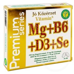 Jó Közérzet prémium Mg + B6 + Se + D3 30 db