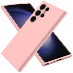 RUBBER Védőburkolat Samsung Galaxy S24 Ultra 5G rózsaszín