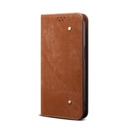 DENIM pénztárcahuzat Motorola Moto G15 / Moto G15 Power barna