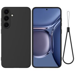 RUBBER Védőburkolat Samsung-hoz Galaxy S25+ 5G fekete