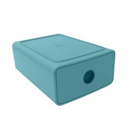 EXACOMPTA Irattároló, műanyag, 1 fiókos, EXACOMPTA "Skandi", nyugodt kék
