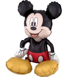 Ülő Mickey Mouse, 45 cm magas