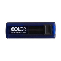 Bélyegző Printer Colop Pocket Stamp Plus 20 kék ház/ kék párna