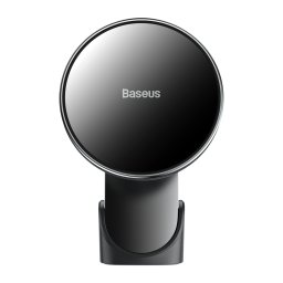 BASEUS WXJN-01 Mágneses autós mobiltelefon tartó tartóval MagSafe 15W fekete