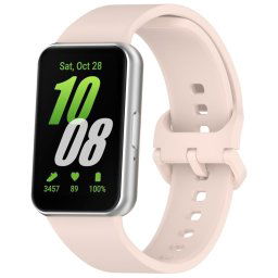 SZILIKON Cserélhető pánt Samsung Galaxy Fit3 világos rózsaszín