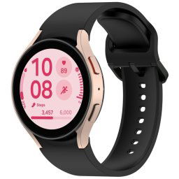 SILICONE Cserélhető szíj a Samsung Galaxyhoz Watch 7 ( 40mm / 44mm ) fekete