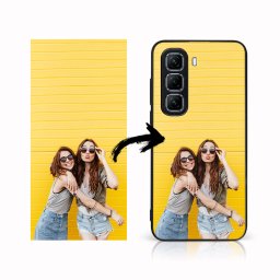 Egyedi fényképes tok Infinix Hot 50 5G telefonra