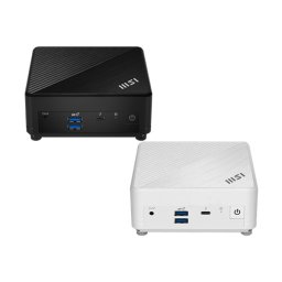 MSI Business DT Cubi 5 12M-406BEU, i5-1235U, Iris XE, M.2 NVME, 2,5" SATA, 4xUSB, Thunderbolt 4, HDMI, DP, 2xRJ45, Black