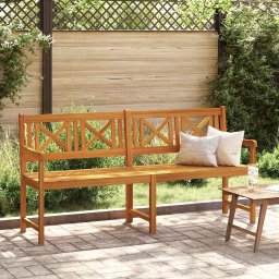 vidaXL Kerti pad Természetes 180 x 56 x 90 cm Tömör Akácfa