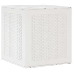 vidaXL Tároló Doboz tárolóval Fehér 55 x 53 x 57 cm Polipropilén