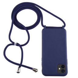 ROPE Huzat kábellel Apple iPhone 11 sötétkék