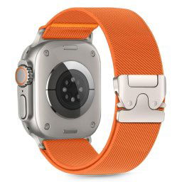 TECH-PROTECT NYLON CLASP Szíj Apple Watch 44 / 45 / 46 / 49mm NARANCS