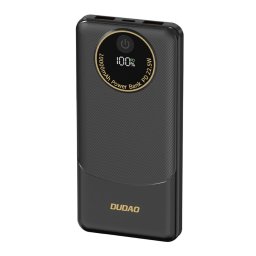 DUDAO K12 Külső akkumulátor 10 000 mAh PD 22.5W fekete