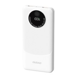 DUDAO K12 Külső akkumulátor 10 000 mAh PD 22.5W fehér