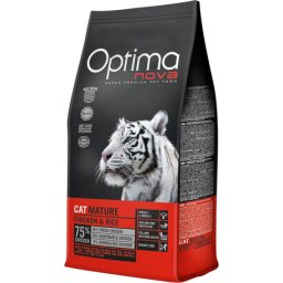 Visán Optimanova Cat Mature Chicken & Rice (2 x 6 kg) 12kg