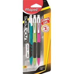 MAPED Nyomósirón, 0,5 mm, MAPED "Long Life", vegyes színek