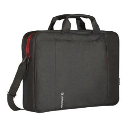 Laptop táska 15,6", Geek, fekete poliészter, Defender